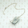 Interesting Turquoise & Sterling Pendant