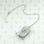 Interesting Turquoise & Sterling Pendant