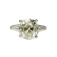 Four Carat OMC Diamond Engagement Ring