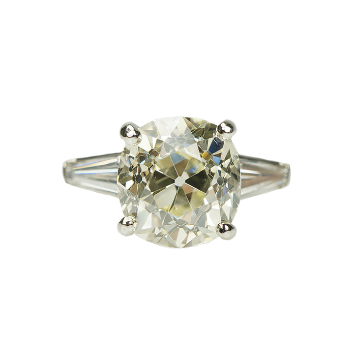 Four Carat OMC Diamond Engagement Ring