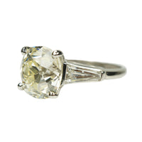 Four Carat OMC Diamond Engagement Ring