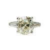 Four Carat OMC Diamond Engagement Ring