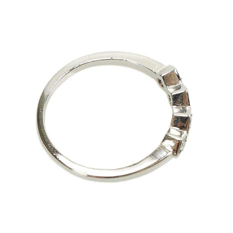 Vintage Platinum and Diamond Band