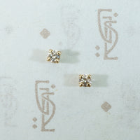 Twinkly Vintage Diamond Studs