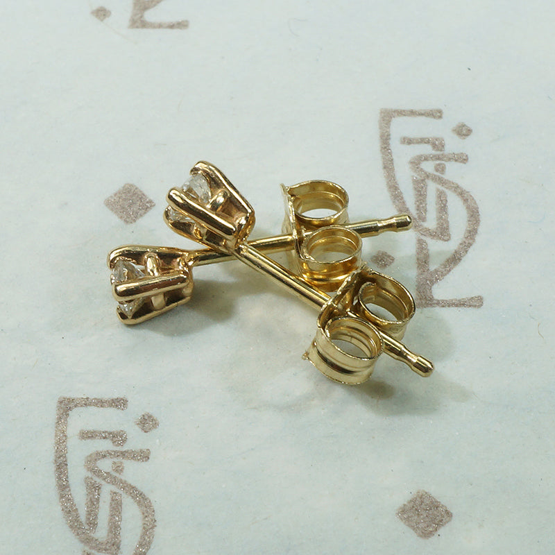 Twinkly Vintage Diamond Studs