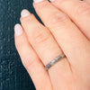 Perfectly Pretty Forget me Not White Gold Band