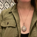 Vintage Engraved Sterling Locket