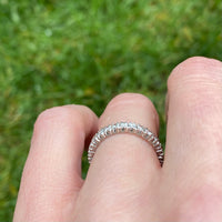 Circle of Love Deco Diamond Eternity Band