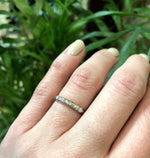 Classic Slim 1940's Diamond Band