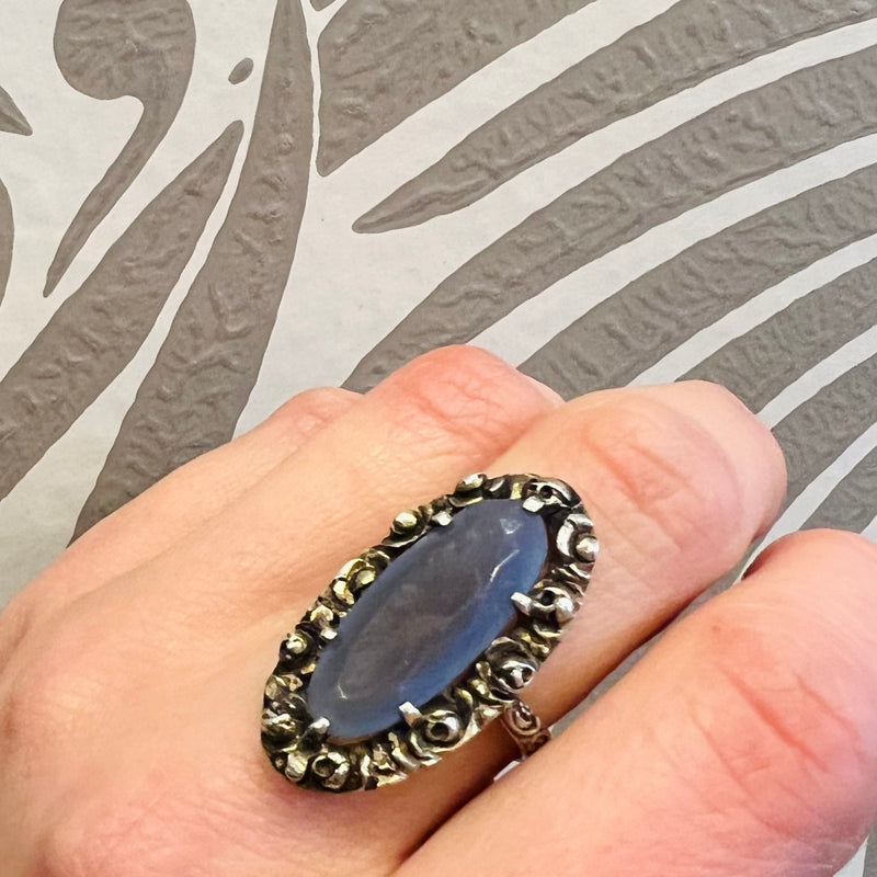 Fruit & Flowers Jugendstil Ring by Fahrner