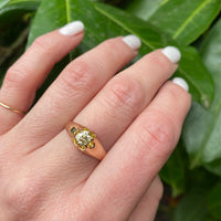 Yellow Diamond Belcher Band