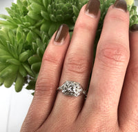 Vintage Deco Engagement Ring by Jabel