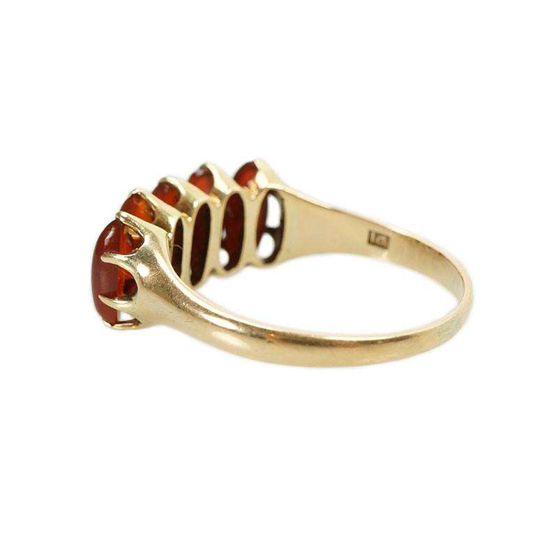 Beautiful Victorian Gold Ring with Carnelian