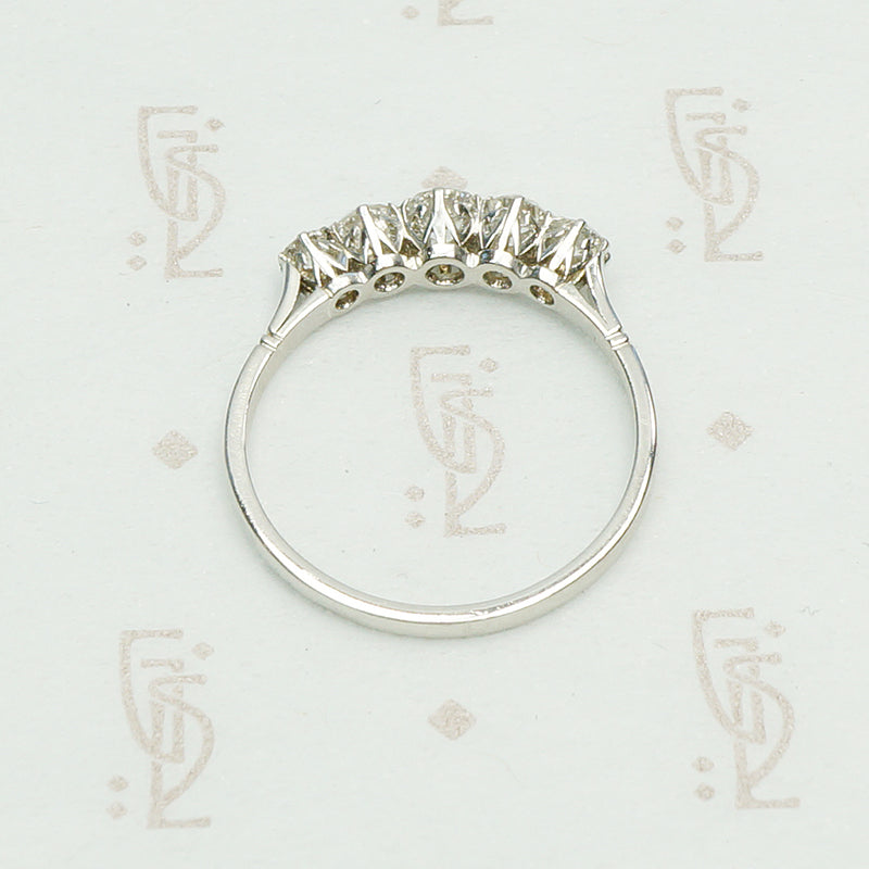 Vintage 1930's Old Euro Diamond Ring