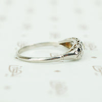 Modern Gypsy Art Deco OMC Diamond Band