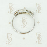 Modern Gypsy Art Deco OMC Diamond Band