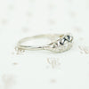 Modern Gypsy Art Deco OMC Diamond Band