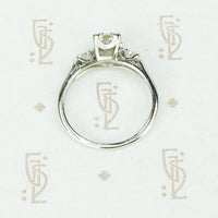 Timeless 1940's Platinum Old Euro Diamond Ring