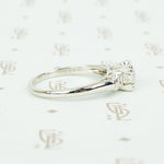Timeless 1940's Platinum Old Euro Diamond Ring