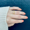 Dazzling Old Mine Diamond 18ct English Belcher Band