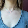 Mexican Sterling Silver "V" Collar