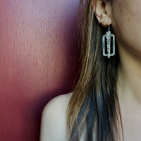 Radical Sterling Silver New Wave Earrings
