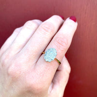 Edwardian Double Diamond HaloRing