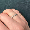 Engraved Platinum Wedding Band 1922