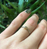 The Chunky Old Mine Cut Diamond Solitaire