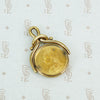 The Victorian Six Pence Spinner Fob