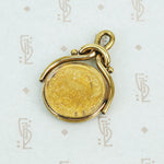 The Victorian Six Pence Spinner Fob