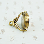 The Victorian Six Pence Spinner Fob
