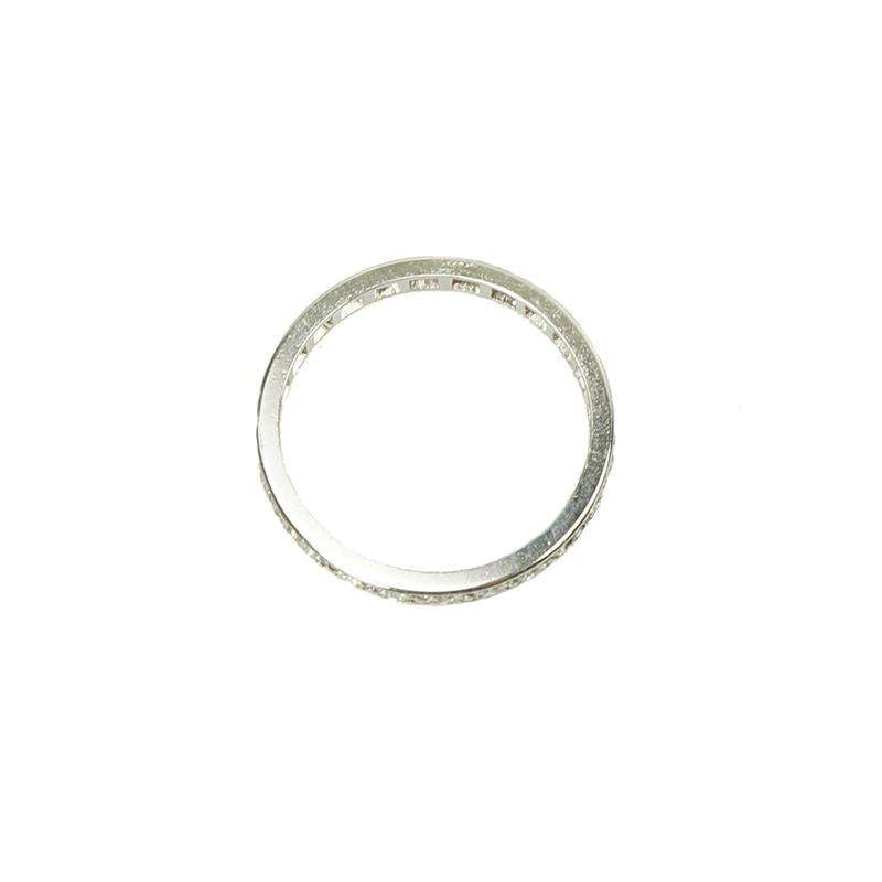 Vintage 1930s Platinum and Diamond Eternity Band