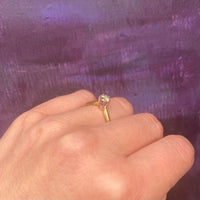 Classic Vintage Diamond Solitaire
