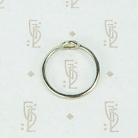 opal recycled white gold ring side