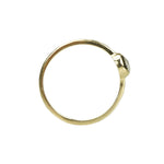 Recycled Yellow Gold and Rose Cut Diamond Ring