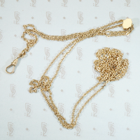 Lovely Long Turquoise and Pearl Slide Chain
