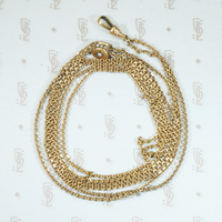 Elegant Opal and Pearl Slide Chain