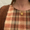 Victorian 15k Gold Locket with Rope & Anchor