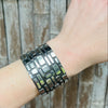 Goddess Sterling Silver Overlay Cuff by JAE