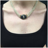Georgian Multi Strand Pearl Necklace