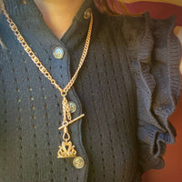 Victorian Revival Fob with Acanthus Leaves