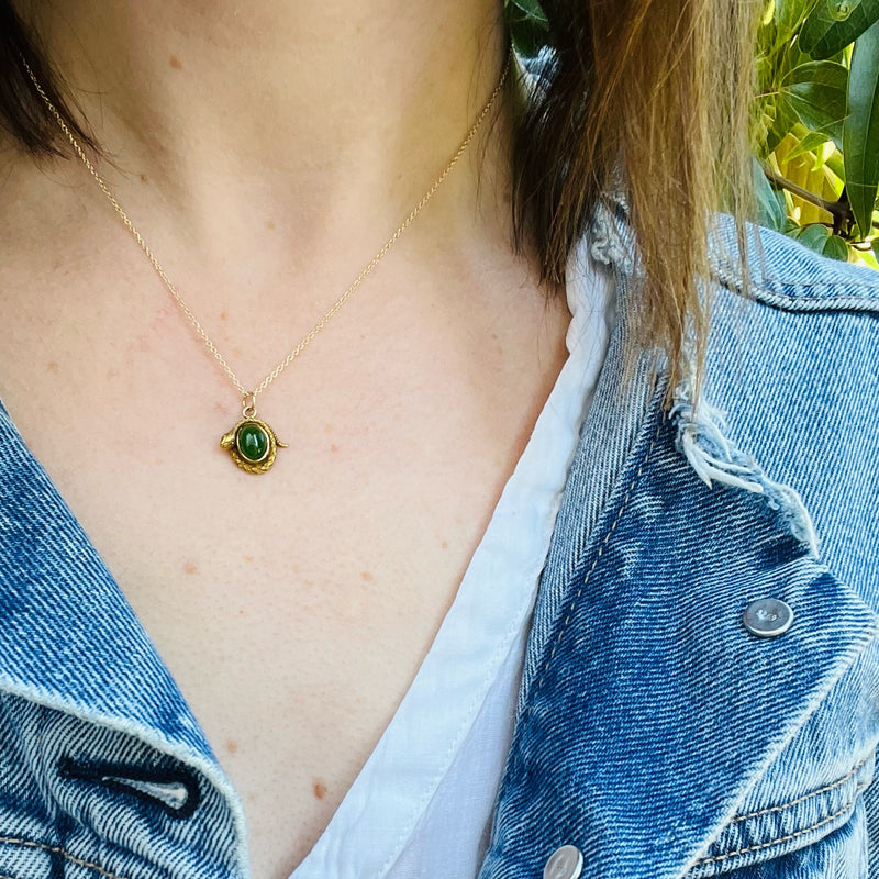 Vintage Snake Pendant