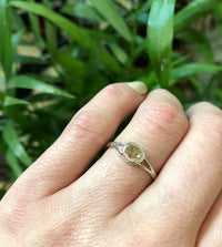 The Lumiére Oval Mine Cut Diamond Solitaire