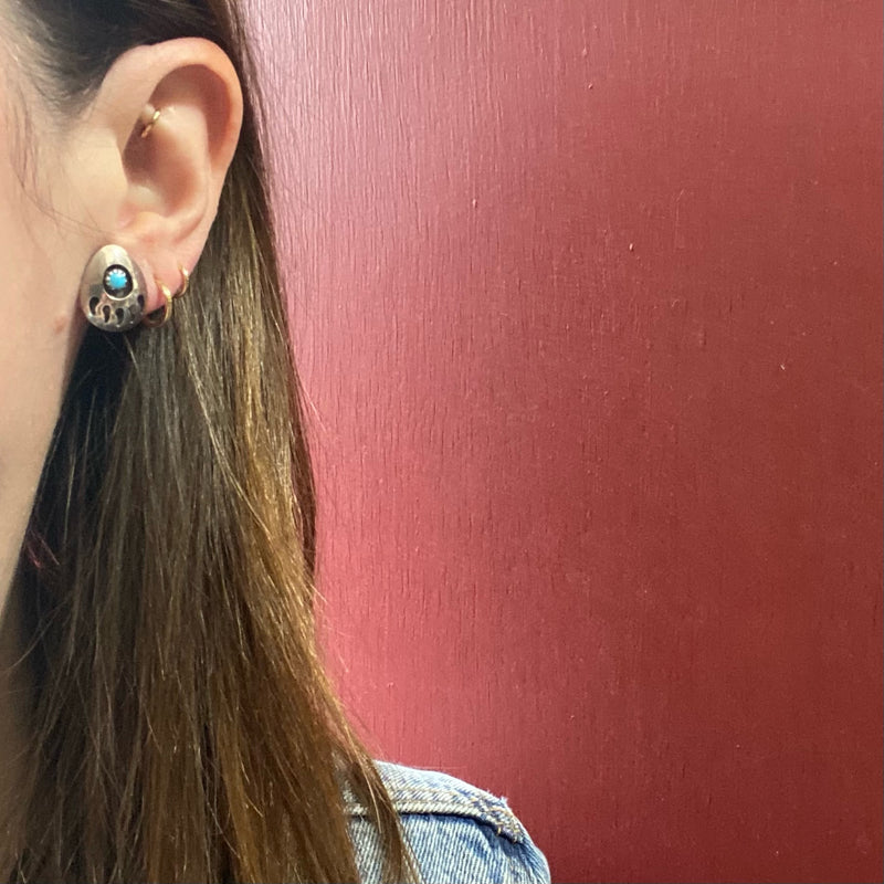 Seriously Cute Baby Bear Paw Stud Earrings