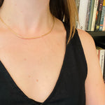 Slinky & Supple Vintage Gold Snake Chain