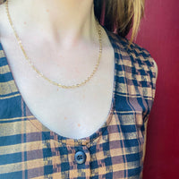 Bright & Shiny Round Link Vermeil Chain