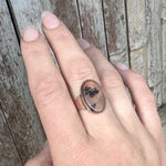 Magical Antique Picture Agate Ring