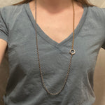 Super Long 2 tone Big Ring Chain