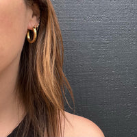 Classic 14k Gold Hoop Earrings